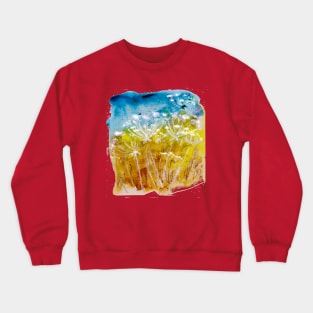 cow parsley Crewneck Sweatshirt